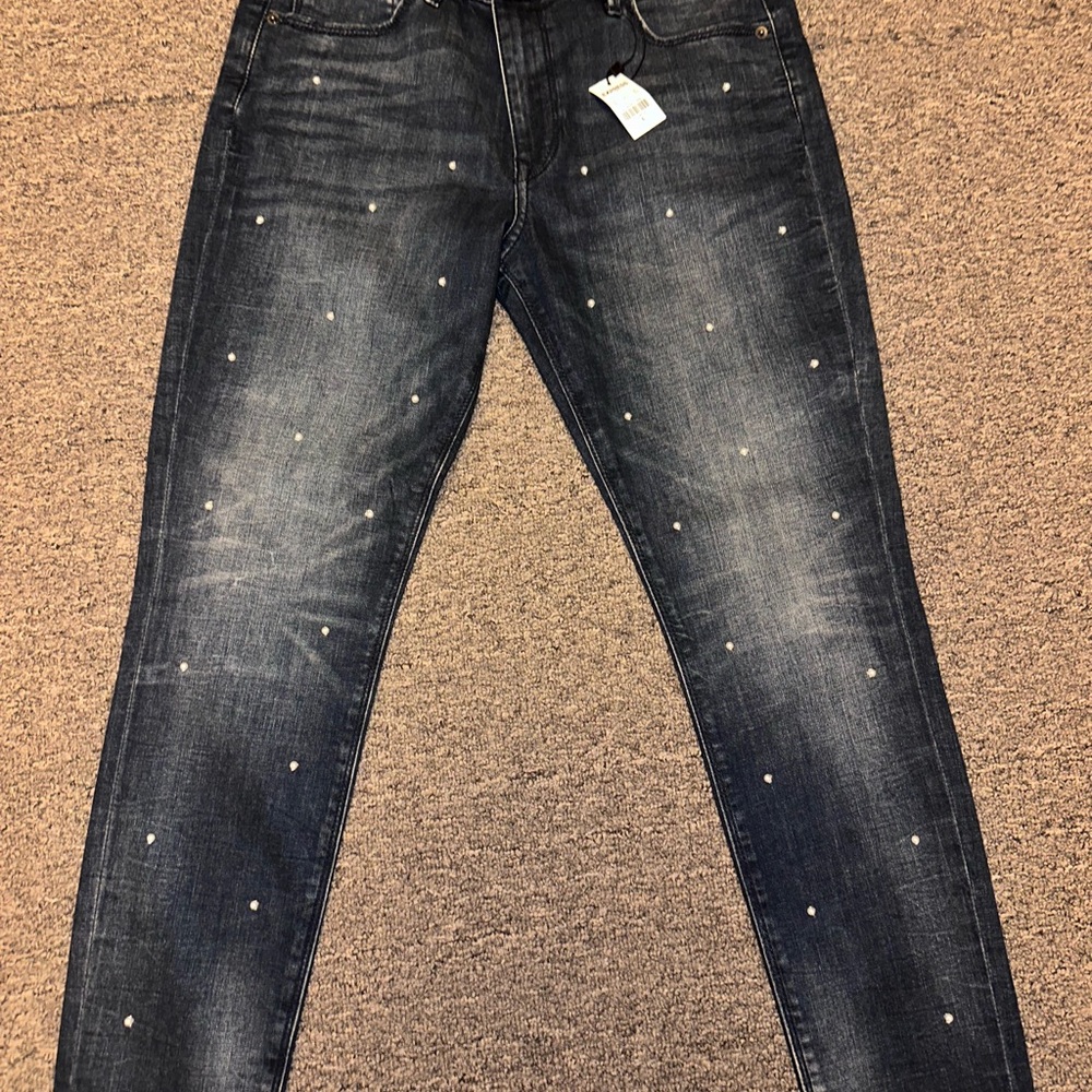 Studded Dark Wash Jeans